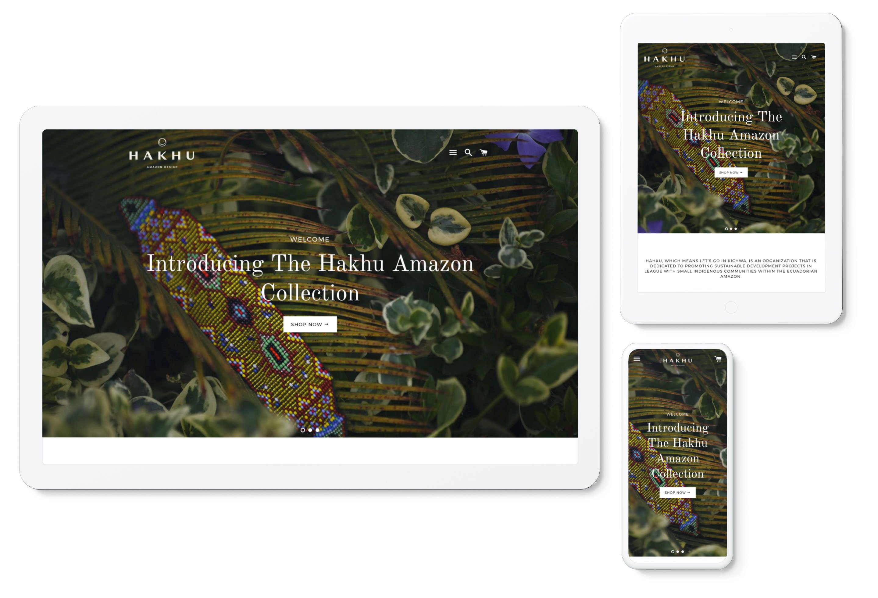 Branding in the Amazon.